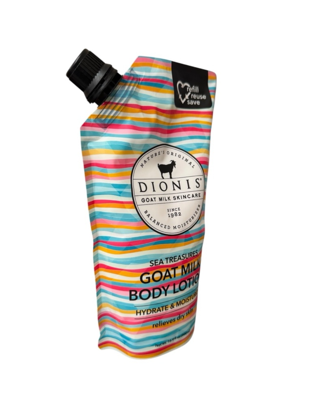 Dionis Sea Treasures Goat Milk Body Lotion - Multicolor Hydrate & Moisturize.